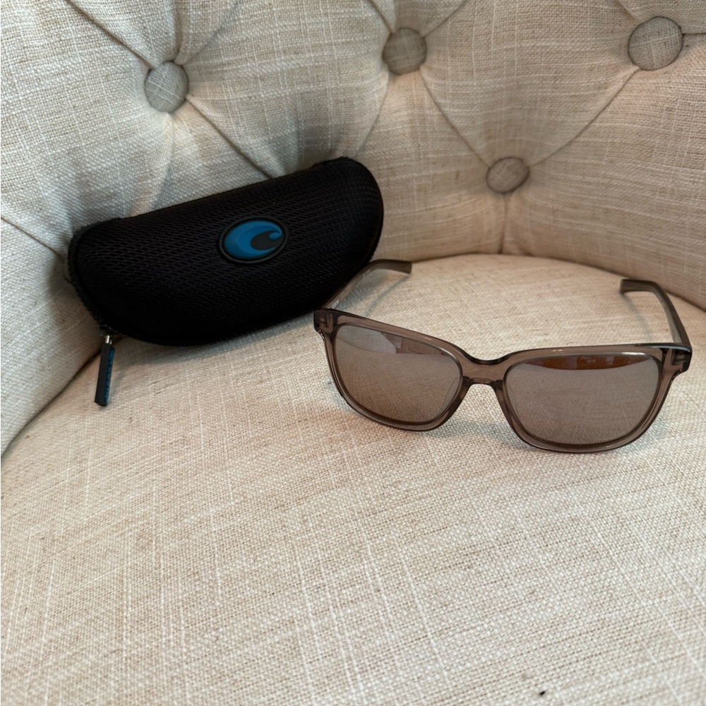 Costa Black and Brown Sunglasses with Case